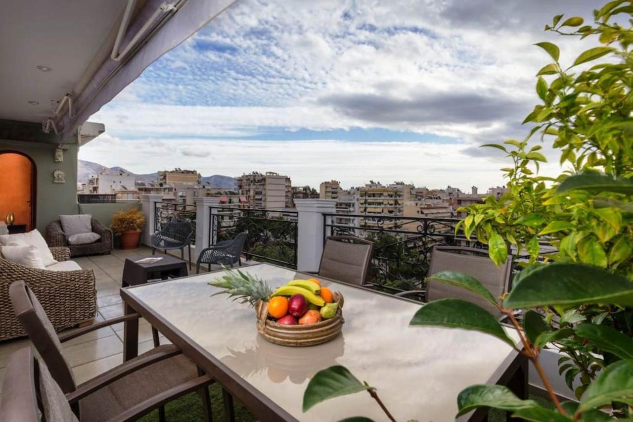 אתונה 165 Sm Penthouse Maisonette Apartment מראה חיצוני תמונה