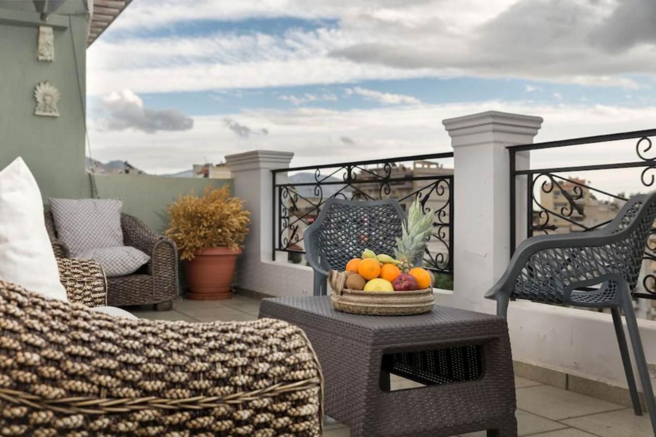אתונה 165 Sm Penthouse Maisonette Apartment מראה חיצוני תמונה